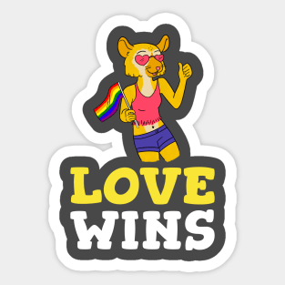 Love Wins Sticker